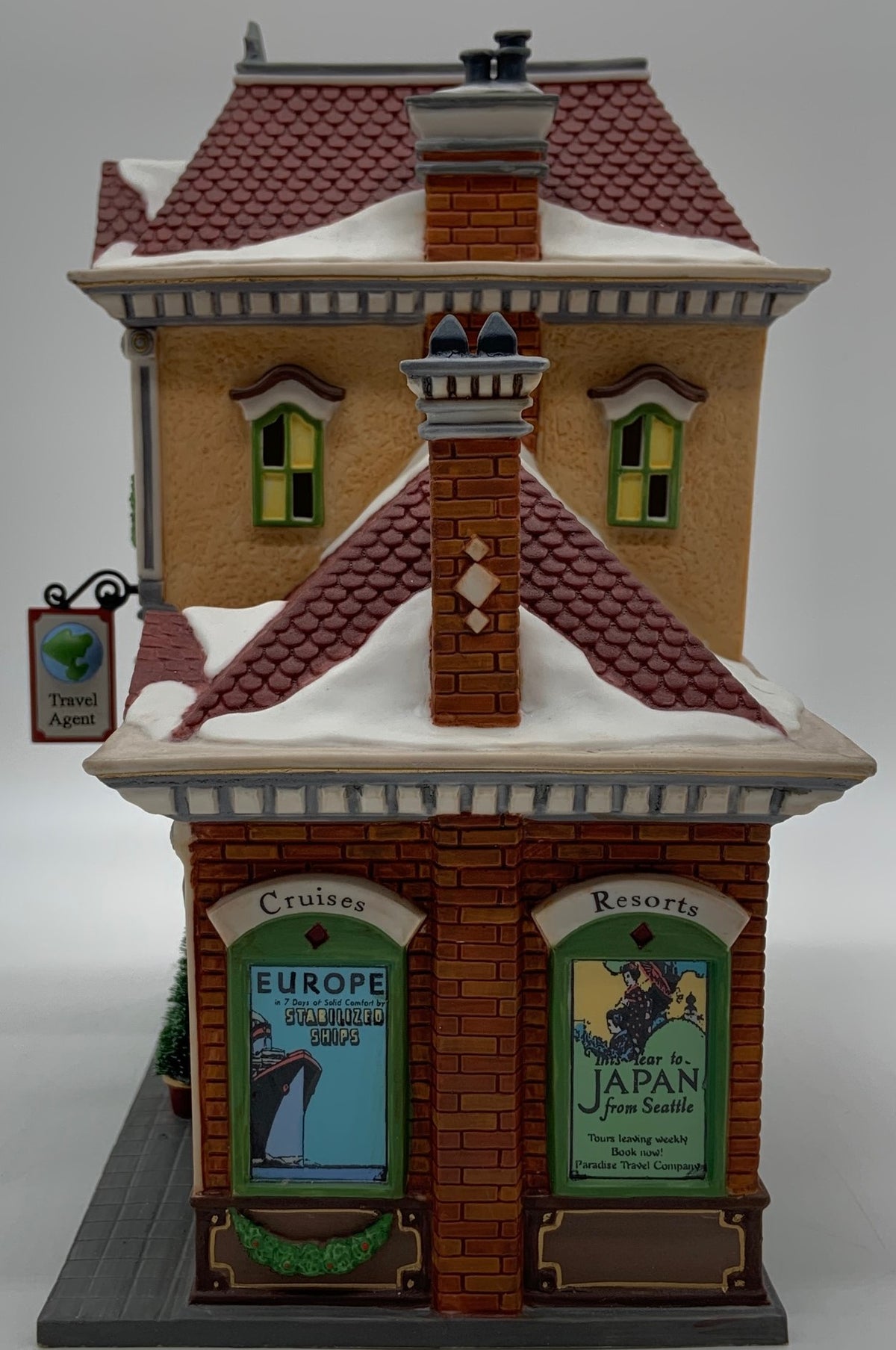 Dept 56- Christmas in the City "Paradise Travel Company"