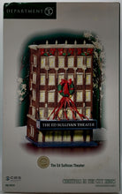 Load image into Gallery viewer, Department 56- Christmas in the City &quot;The Ed Sullivan Theater&quot;
