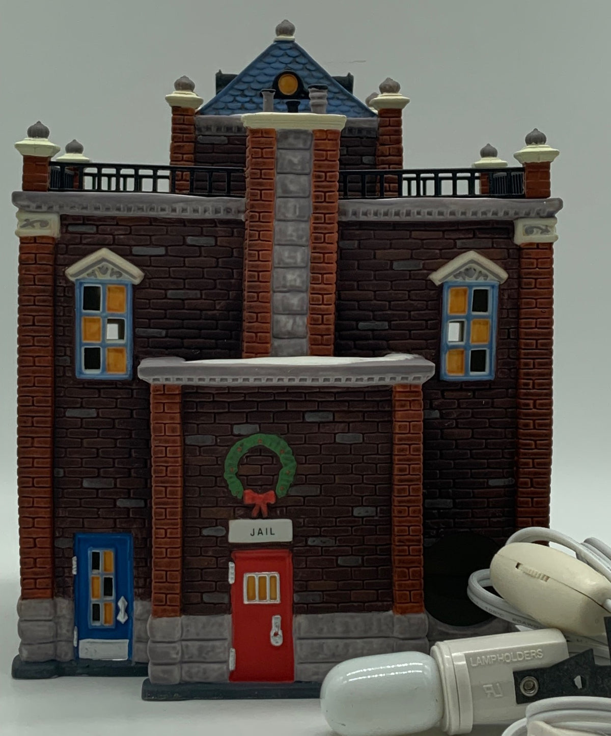 Dept 56- Christmas in the City "Precinct 25 Police Station"