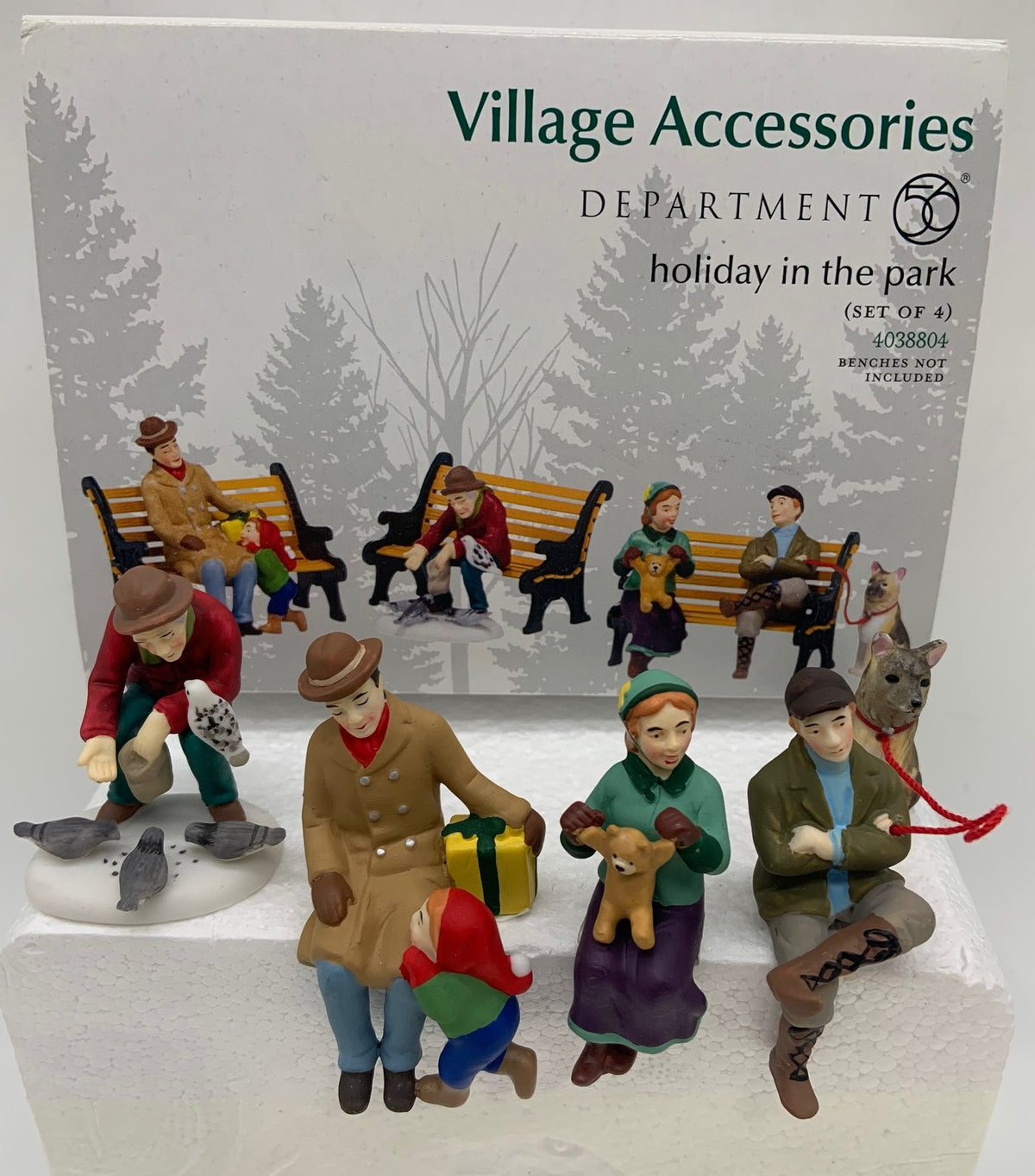 Dept 56- Village Accessories "Holiday in the Park" accessory