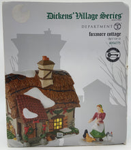 Load image into Gallery viewer, Dept 56- Dickens' Village "Foxmore Cottage"
