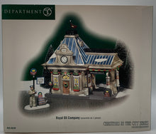 Load image into Gallery viewer, Retired Department 56- Christmas in the City &quot;Royal Oil Company&quot;
