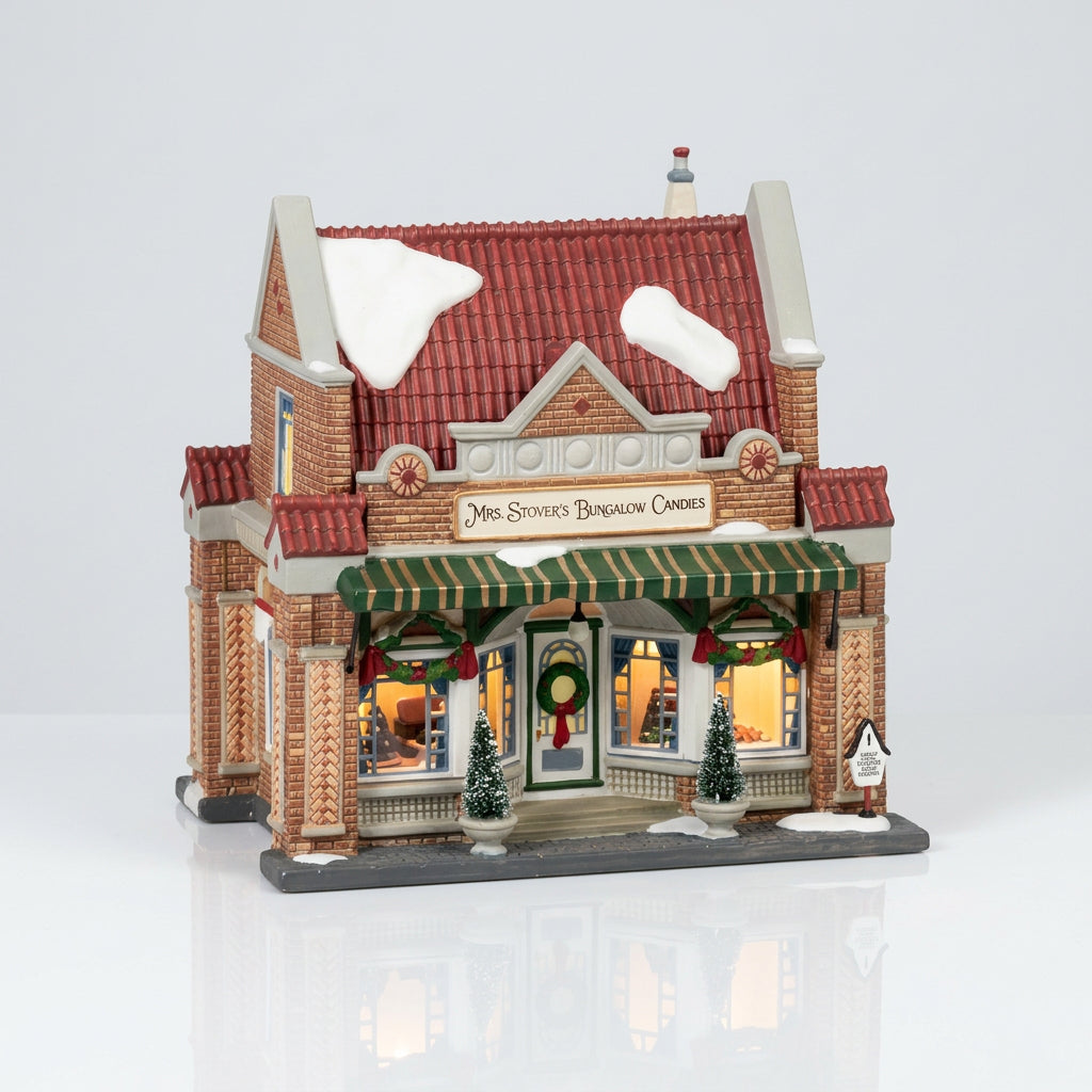 Department 56- Christmas in the City "Mrs. Stover's Bungalow Candies