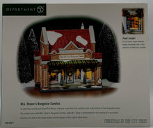 Load image into Gallery viewer, Department 56- Christmas in the City &quot;Mrs. Stover&#39;s Bungalow Candies
