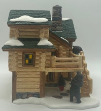 Load image into Gallery viewer, Department 56- Snow Village &quot;Johnathan the Bear Man&#39;s Carving Studio&quot; 
