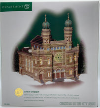 Load image into Gallery viewer, Dept 56- Christmas in the City &quot;Central Synagogue&quot;
