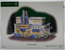 Load image into Gallery viewer, Department 56- Christmas in the City &quot;Blue Line Bus Depot&quot;
