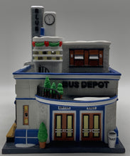 Load image into Gallery viewer, Dept 56- Christmas in the City &quot;Blue Line Bus Depot&quot;
