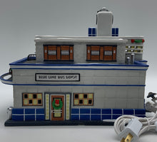 Load image into Gallery viewer, Dept 56- Christmas in the City &quot;Blue Line Bus Depot&quot;
