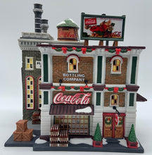 Load image into Gallery viewer, Dept 56- Christmas in the City &quot;Coca-Cola Bottling Company&quot; 
