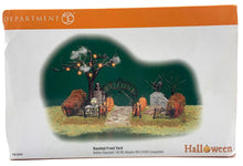 Load image into Gallery viewer, Dept 56- Snow Village Halloween &quot;Haunted Front Yard&quot;

