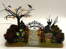 Load image into Gallery viewer, Dept 56- Snow Village Halloween &quot;Haunted Front Yard&quot;
