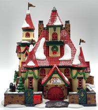 Load image into Gallery viewer, Dept 56- North Pole &quot;Route 1, North Pole - Home of Mr. &amp; Mrs. Claus&quot;
