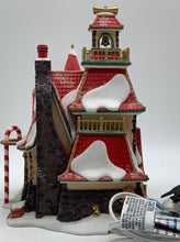 Load image into Gallery viewer, Retired Dept 56- North Pole &quot;Northern Lights Fire Station&quot;
