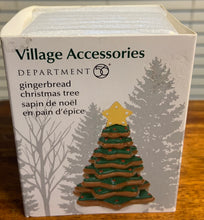 Load image into Gallery viewer, Dept 56- Village Accessory "Gingerbread Christmas Tree"
