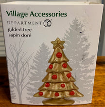 Load image into Gallery viewer, Dept 56- Village Accessories "Gilded Tree"
