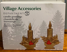 Load image into Gallery viewer, Dept 56- Village Accessories "Candle Greetings"
