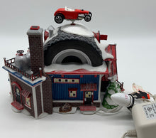 Load image into Gallery viewer, Department 56- North Pole Village &quot;Hot Wheels Custom Car Shop&quot;
