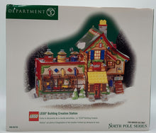 Load image into Gallery viewer, Retired Department 56- North Pole Village &quot;LEGO Building Creation Station&quot;
