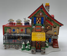 Load image into Gallery viewer, Dept 56- North Pole Village &quot;LEGO Building Creation Station&quot;
