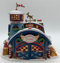 Load image into Gallery viewer, Dept 56- North Pole Village &quot;Reindeer Flight School&quot;
