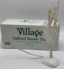 Load image into Gallery viewer, Dept 56- Village Accessories &quot;Lighted Snowy Tree&quot; 
