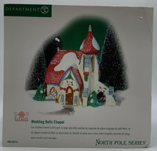 Load image into Gallery viewer, Retired Department 56- North Pole Village &quot;Wedding Bells Chapel&quot;
