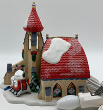 Load image into Gallery viewer, Retired Dept 56- North Pole Village &quot;Wedding Bells Chapel&quot;
