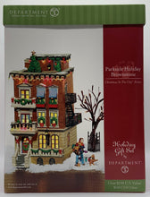 Load image into Gallery viewer, Retired Department 56- Christmas in the City "Parkside Holiday Brownstone"
