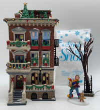 Load image into Gallery viewer, Department 56- Christmas in the City "Parkside Holiday Brownstone"
