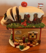 Load image into Gallery viewer, Dept 56- North Pole Series   Village &quot;Fretta&#39;s Fruit Cake Company- see note
