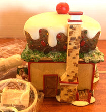 Load image into Gallery viewer, Dept 56- North Pole Series   Village &quot;Fretta&#39;s Fruit Cake Company- see note
