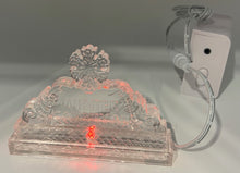 Load image into Gallery viewer, Dept 56- Village Accessories "Lit Ice Castle Sign" 
