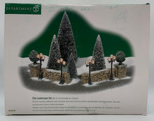 Load image into Gallery viewer, Dept 56- Village Accessories "City Landscape Set" accessory - see note
