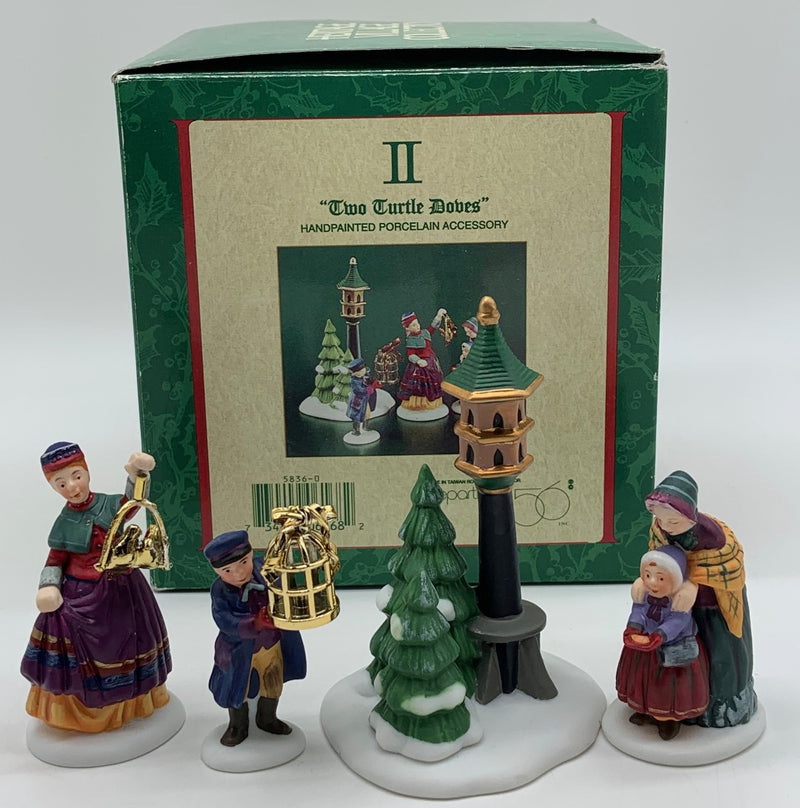 Dept 56- Dickens' Village "Two Turtle Doves"