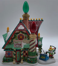 Load image into Gallery viewer, Dept 56- North Pole Series &quot;Brite Lights Bulb Factory&quot;
