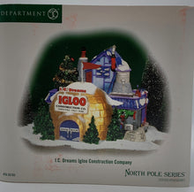Load image into Gallery viewer, Retired Department 56- North Pole Series &quot;I.C. Dreams Igloo Construction Company&quot;
