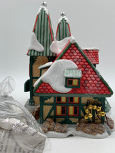 Load image into Gallery viewer, Dept 56- North Pole Series &quot;The Reindeer Stables, Dasher &amp; Dancer&quot;
