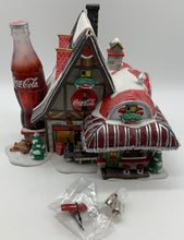 Load image into Gallery viewer, Dept 56- North Pole Series "Coca-Cola Fizz Factory"
