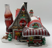 Load image into Gallery viewer, Dept 56- North Pole Series &quot;Coca-Cola Fizz Factory&quot;
