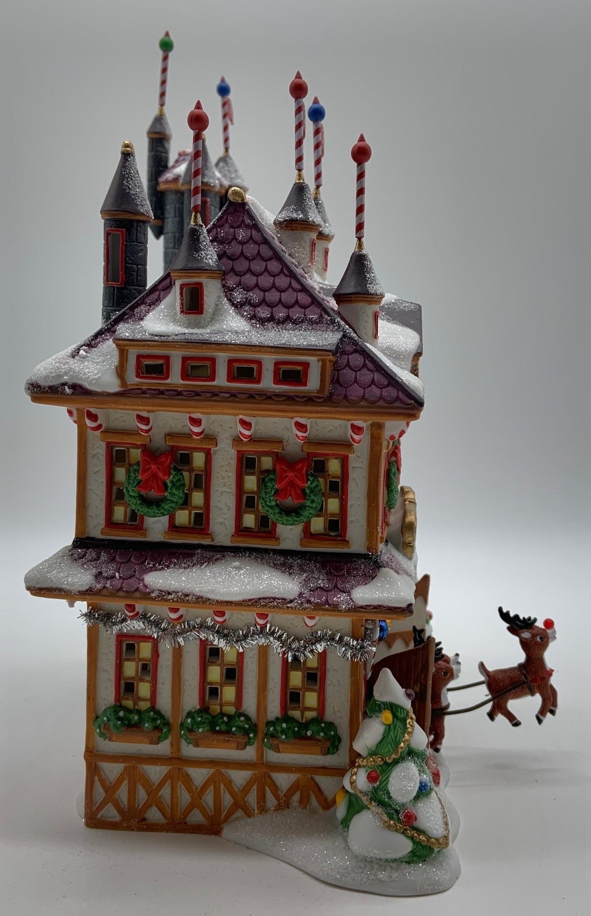 Retired Department 56- North Pole Series "Santa's Castle"