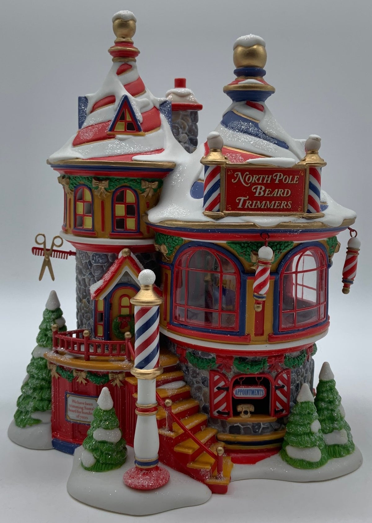 Dept 56- North Pole Series "North Pole Beard Trimmers"