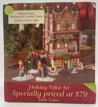 Load image into Gallery viewer, Dept 56- Christmas in the City "Miller &amp; Sons Hardware &amp; Garden Center"
