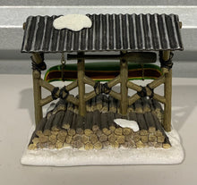 Load image into Gallery viewer, Department 56- Village Accessory Collections "Woodland Canoe Shelter"
