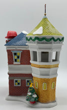 Load image into Gallery viewer, Dept 56- Disney- Mickey&#39;s Merry Christmas Village &quot;Donald&#39;s Fire Station&quot;
