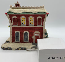 Load image into Gallery viewer, Retired Dept 56- Twas the Night Before Christmas &quot;Hoof &amp; Ladder Fire Station&quot;
