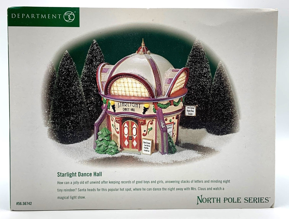 Dept 56- North Pole Series "Starlight Dance Hall"