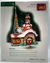 Load image into Gallery viewer, Retired Department 56- North Pole Series &quot;KOLD Radio&quot;
