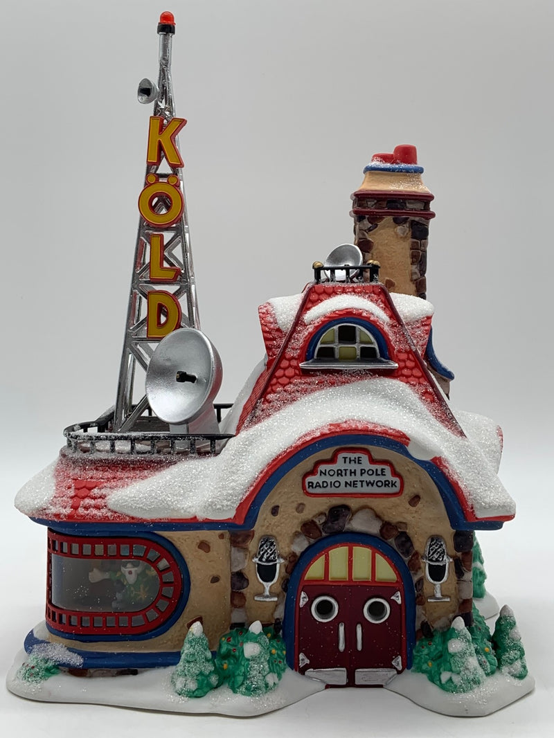 Dept 56- North Pole Series "KOLD Radio"