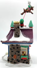 Load image into Gallery viewer, Department 56- North Pole Series &quot;Santa&#39;s Reindeer Rides&quot;

